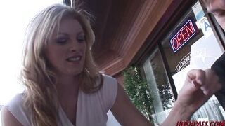 Horny Mom picks up inexperienced guy for a hard fucking