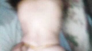 Doggystyle with her yellow thong