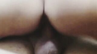 Amateur Latina with a BIG ASS gets fucked by big dick!