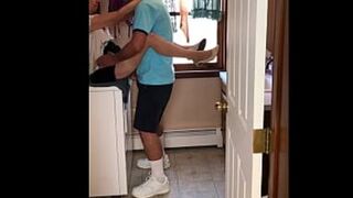 Mature MILF Fucks Neighbor Boy