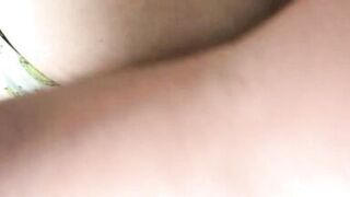 Please! I need you! My clit is itching so bad... Scratch my clit with the cock head. Creampie. Close-up Pussy Fucking. P