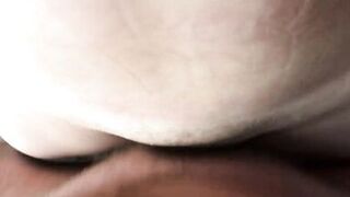 Please! I need you! My clit is itching so bad... Scratch my clit with the cock head. Creampie. Close-up Pussy Fucking. P