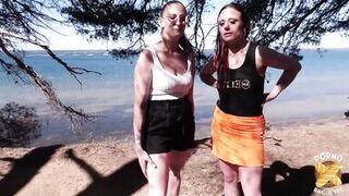 Arianna and Angelina, cunnilingus, rimming and threesome fucking