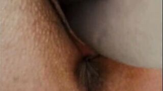 AMATEUR MILF fucked with doubledildo