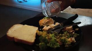 SUCKING DICK TO EAT CUM WITH MY CHICKEN Part 2 - 14 image