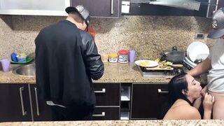 My Wife must pay the House Debt with her Body while I Cook next door and Listen to how NTR Enjoys it