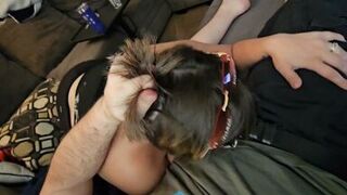 Bj on the couch turned into fucking I love it