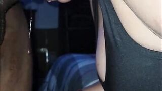 gagging and drooling on the dick