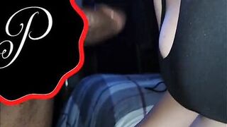 gagging and drooling on the dick