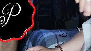 gagging and drooling on the dick