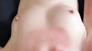 MILF wants to mutually masterbate - I give her a pearl necklace cumming all over her face and neck - 15 image