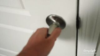 Step Mom caught Step Son jerking off and help him to cum quick - 6 image