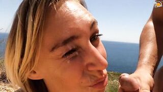 Polish amateur couple fucks on Spanish coast - 15 image