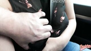 Juicing tour while driving! Caught fucking!!! - 4 image