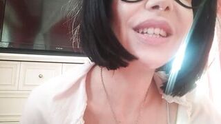 Busty doctor checks if you already know how to ejaculate