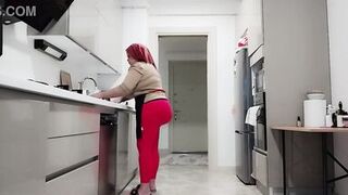my slut big ass stepmom caught me watching at her ass