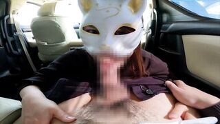 Car sex with an adulterer while shopping with her husband - 7 image