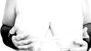 I dance with my big boobs wrapped in plastic wrap. LiaKahn spanish milf amateur curvy hot chubby submissive bitch slut