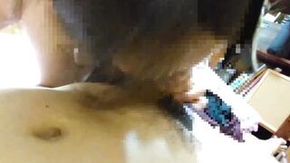 I had a Japanese mature woman give me a blowjob, handjob, ball licking, nipple licking, and foot licking