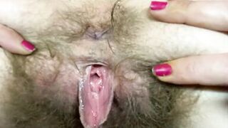 Homemade Pussy Gaping Compilation Hairy Bush