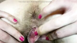 Homemade Pussy Gaping Compilation Hairy Bush