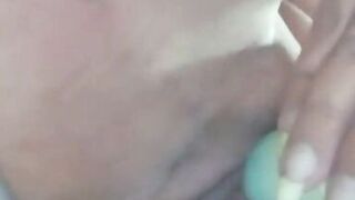 Fur Pie stuffing giant shampoo bottle in my soap filked cum-hole - 4 image