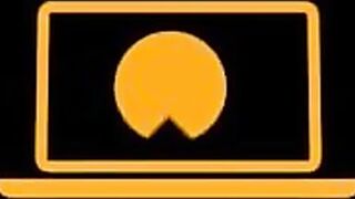 Close up banging muff with rabbit marital-device, tattooed little person, POV