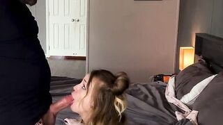 Marvelous sloppy oral job