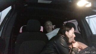 This Guy copulates me hard in the car previous to going to dinner at my in-laws' house_Amateur pair Kittie Cate