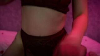 Home sex clip of her romantic evening