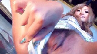 Japanese BRIDE SUCKS DIFFERENT COCKS THEN ACQUIRES DRILLED TO THROAT JIZZ FLOW