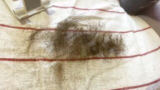 TRIMMING MY SUPER LENGTHY VAGINA HAIR CLOSEUP