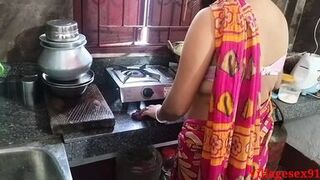 Red saree Kitchen Sex In Sonali ( Official Movie By Villagesex91 )