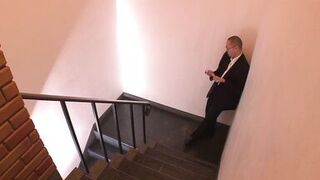 JAPANESE PLAYGIRL SUCKS A LARGE COCK AS ONE MORE THRUSTS BAWDY CLEFT FROM BEHIND