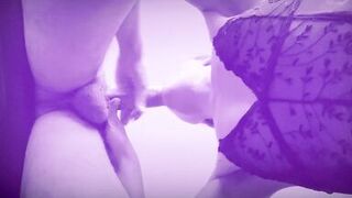 Violet Love Secrets - Lots of Cum in Face Hole is Oozing from my Mother I'd Like To Fuck Face Hole after a Unfathomable Oral-Job - 10 image