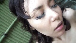 JAPANESE HONEY ACQUIRES SLIT LICKED PREVIOUS TO THIS BABE RECEIVES SCREWED BY 2 GIANT COCKS - 15 image