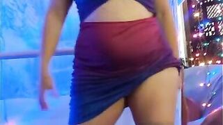 Hotwife Steffi desert paint twat dance