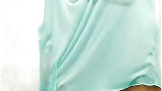 Watch throughout Nighty, Bathing Hawt Wife Jaanu and Fuck puusy so hard - 6 image