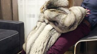 Teasing and romantic dance in yiff coat!