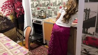 A hard penis enters the soft and warm wazoo of mother i'd like to fuck