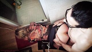 Hard Coarse From Behind - Step Daughter Has Sex In The Baths With Her Step Daddy