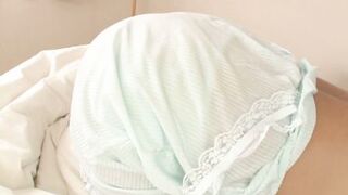 LEWD JAPANESE CUTIE SUCKS A GIANT COCK THEN RIDES IT ON THE COUCH UNTILL THIS BABE ACQUIRES MAD BIG O