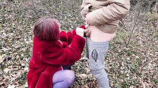 fan bonks me and squirt on the side of a highway