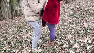 fan bonks me and squirt on the side of a highway