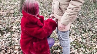 fan bonks me and squirt on the side of a highway