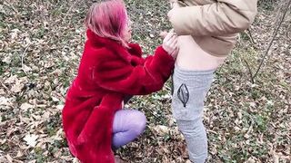 fan bonks me and squirt on the side of a highway