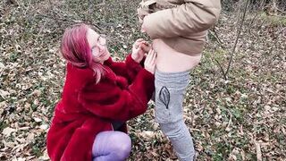 fan bonks me and squirt on the side of a highway