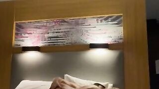 Getting my soaked little muff pumped in a hotel hookup