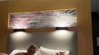 Getting my soaked little muff pumped in a hotel hookup