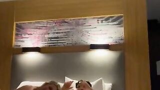 Getting my soaked little muff pumped in a hotel hookup